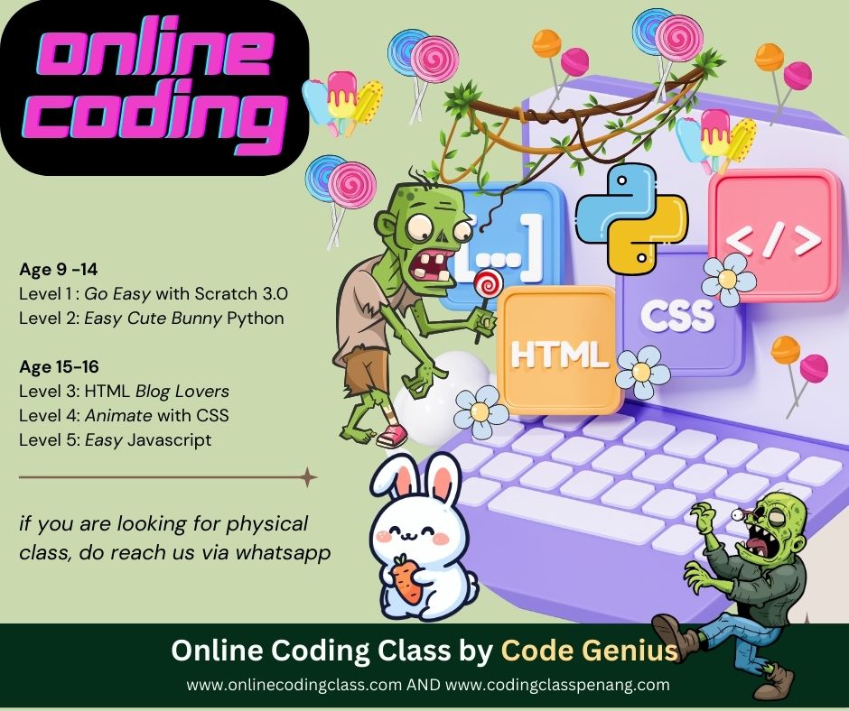 Coding Class Penang, Malaysia