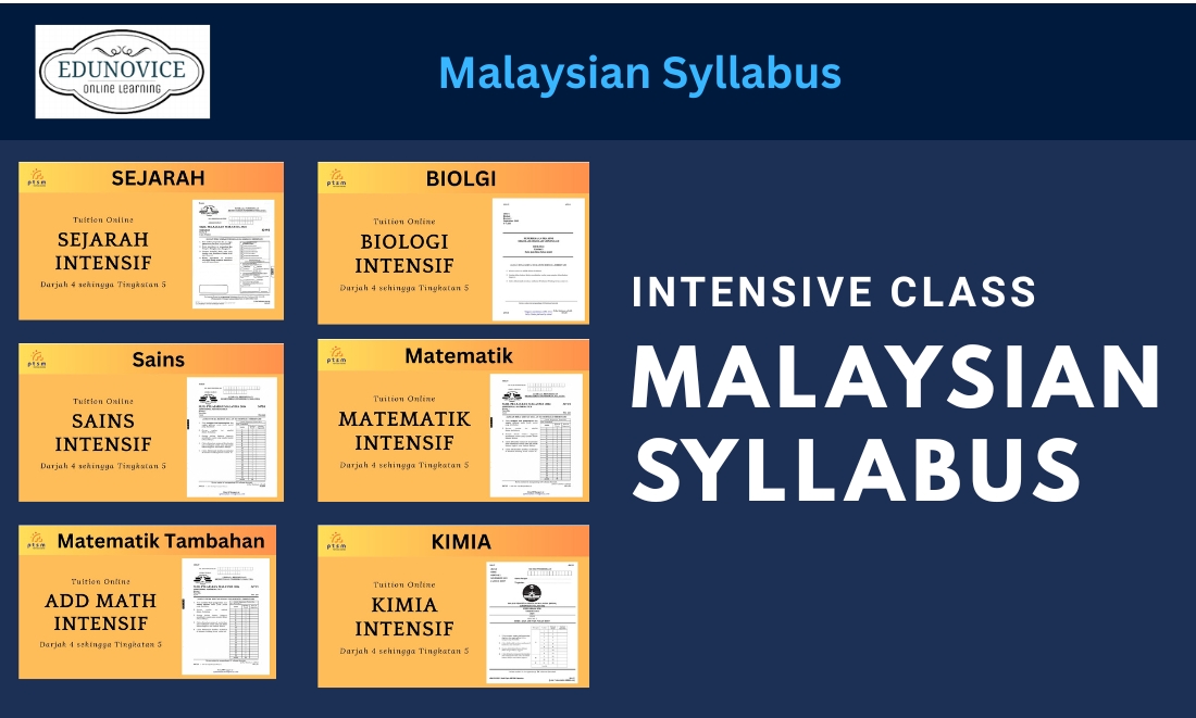 Online Class for Malaysian Syllabus